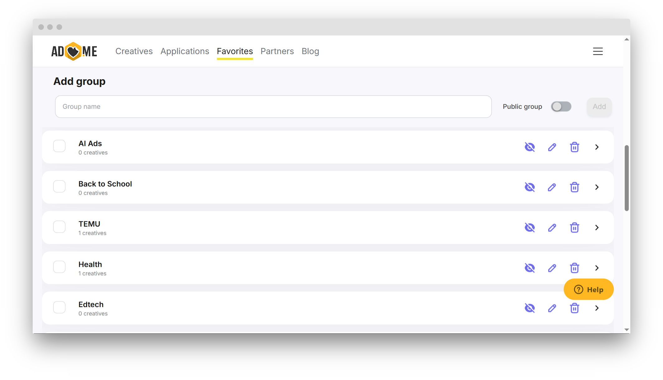 Adheart creative collections