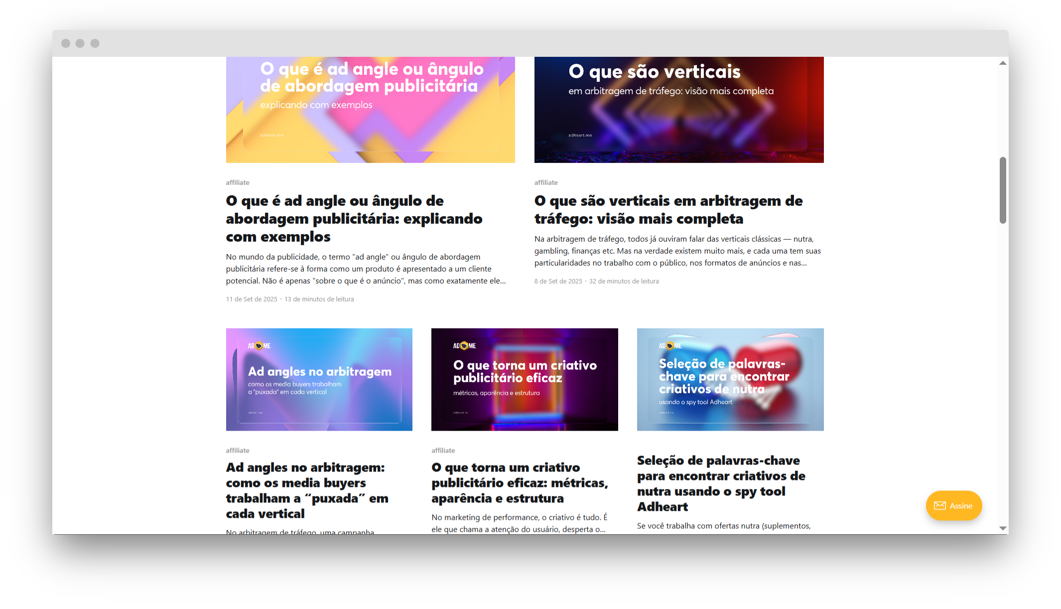 Blog Adheart